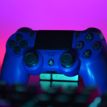 blue controller for achievement