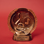 music trophy for number one achievement