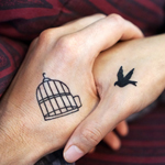 secret achievement hand tattoo
